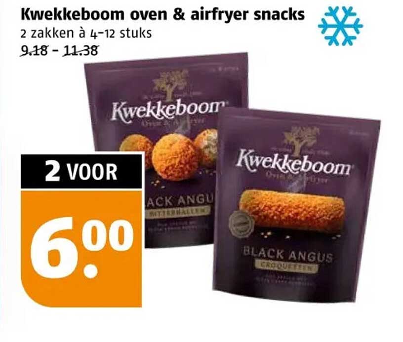 Kwekkeboom oven & airfryer snacks