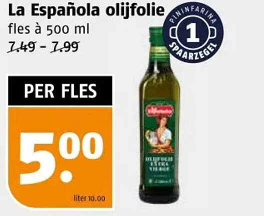 La Española olijfolie fles à 500 ml