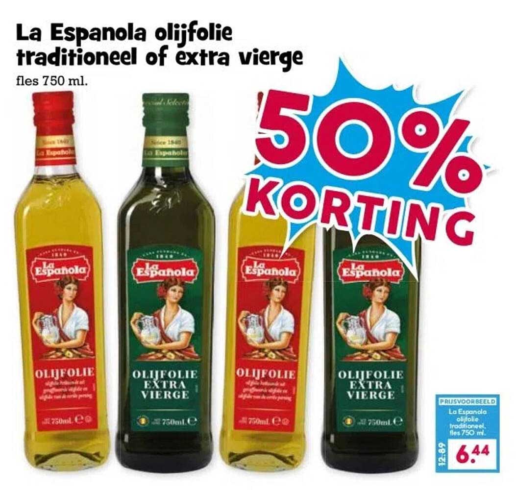 La Espanola olijfolie traditioneel of extra vierge