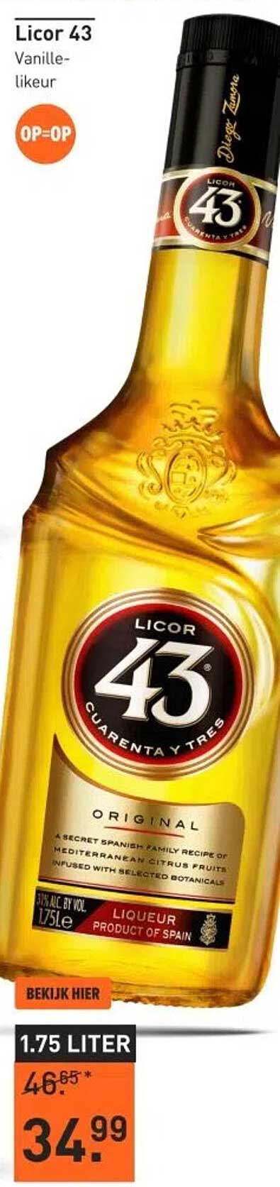Licor 43 Vanille-liqueur