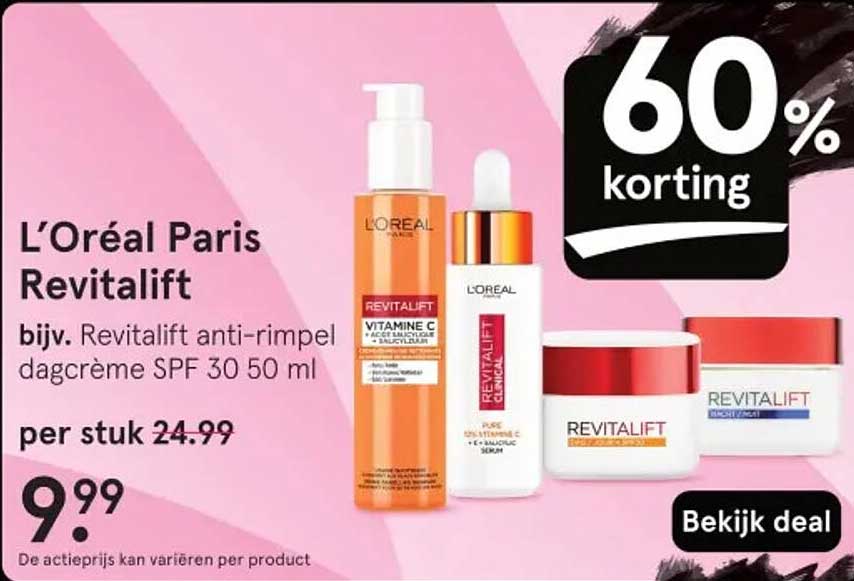 L'Oréal Paris Revitalift bijv. Revitalift anti-rimpel dagcrème SPF 30 50 ml
