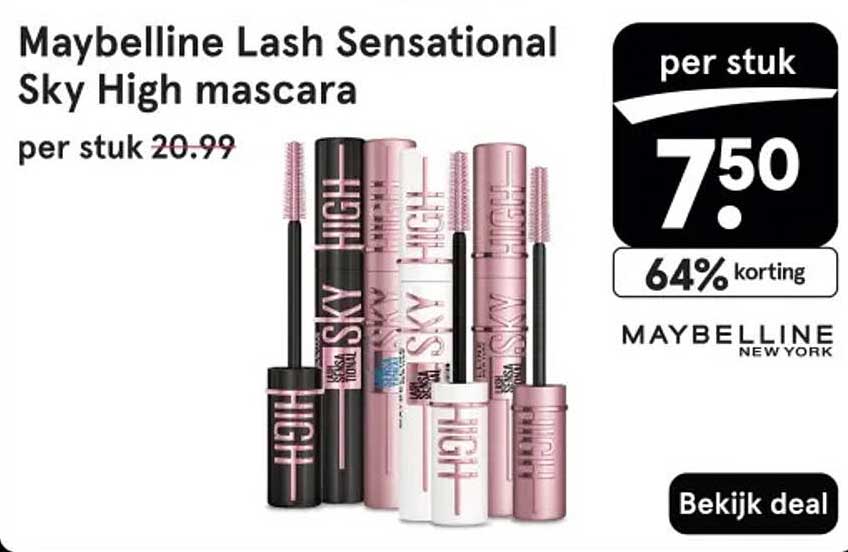 Maybelline Lash Sensational Sky High mascara