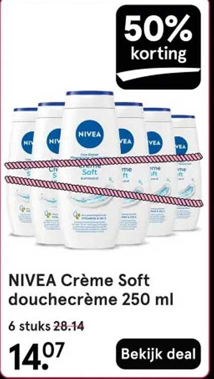 NIVEA Crème Soft douchecrème 250 ml