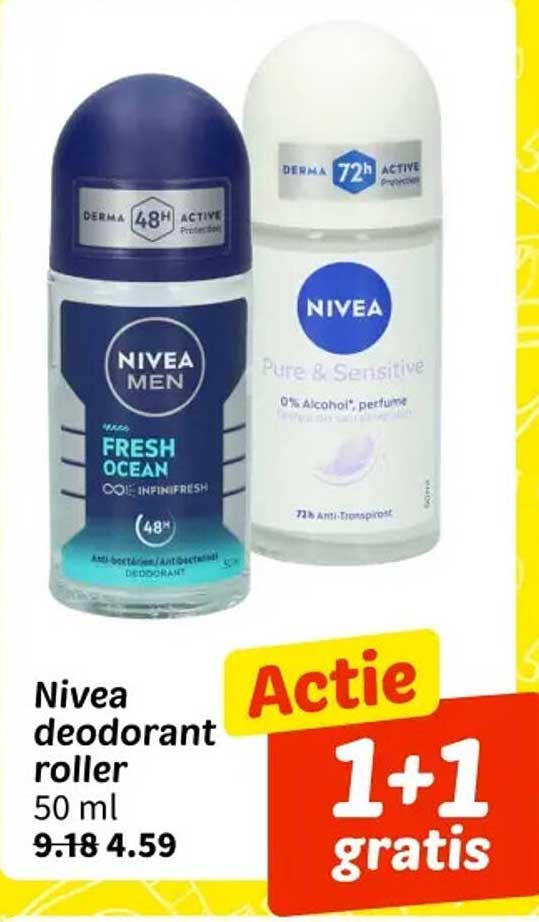Nivea deodorant roller