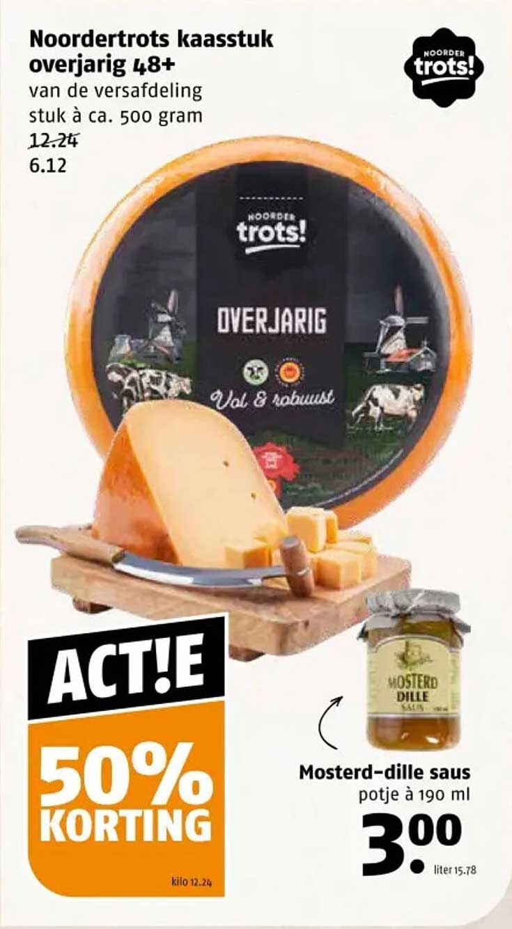 Noordertrots kaasstuk overjarig 48+