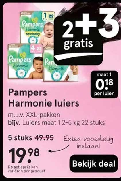 Pampers Harmonie luiers