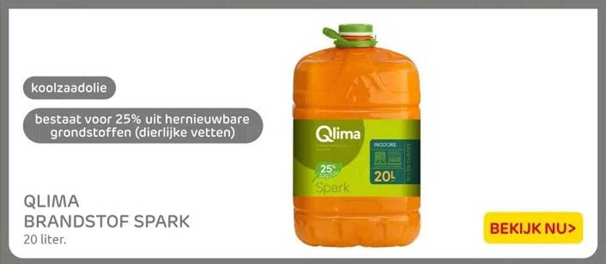 QLIMA BRANDSTOF SPARK 20 liter