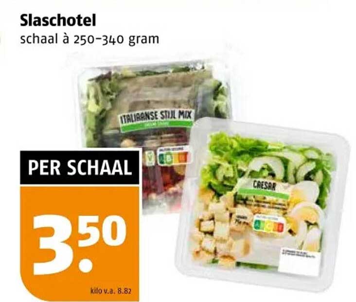 Slaschotel schaal à 250-340 gram