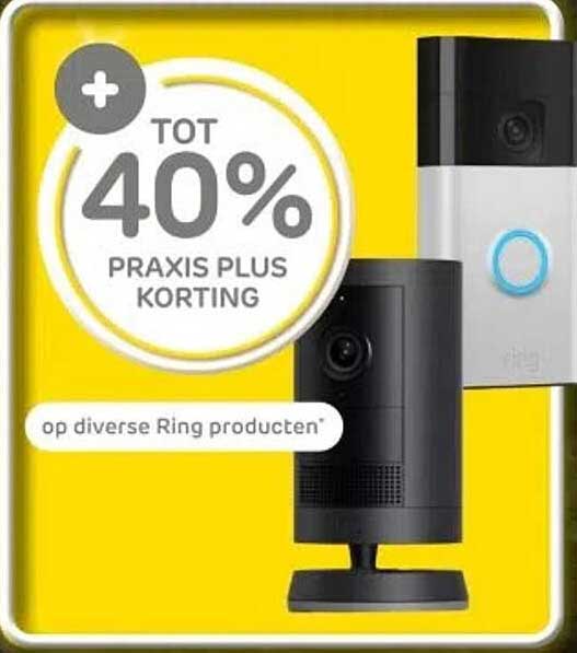 Tot 40% Praxis Plus korting op diverse Ring producten