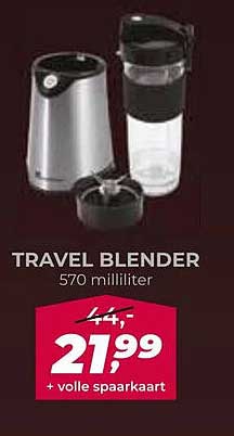 TRAVEL BLENDER 570 milliliter