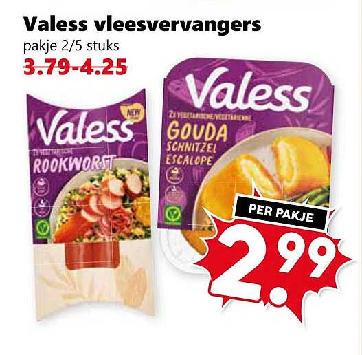 Valess vleesvervangers