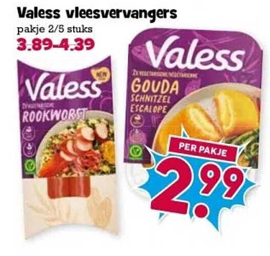 Valess vleesvervangers