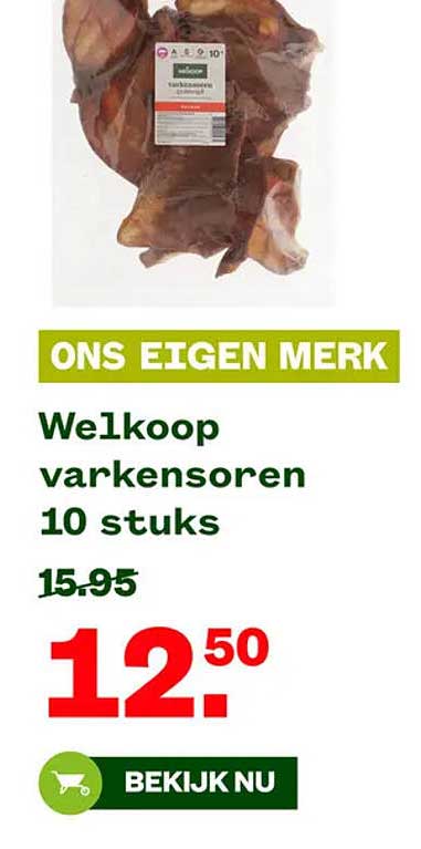 Welkoop varkensoren 10 stuks