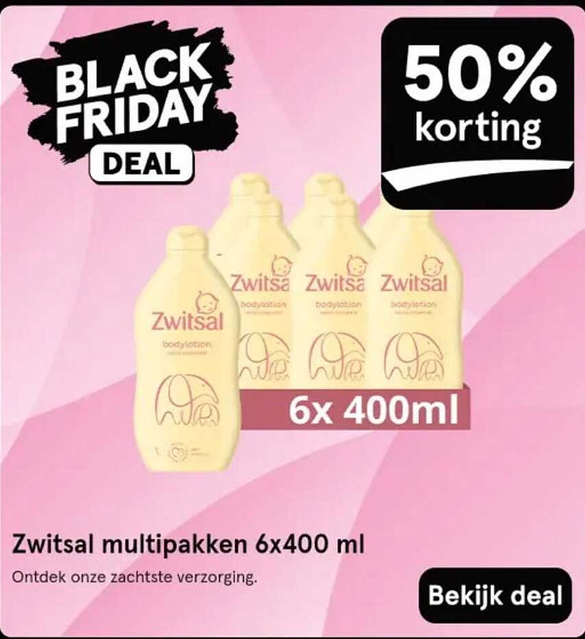 Zwitsal multipakken 6x400 ml