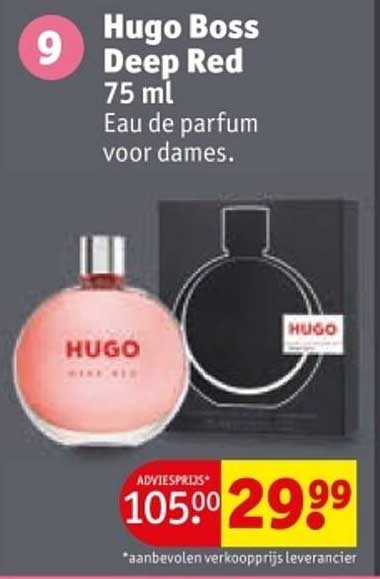 Hugo Boss Deep Red 75 ml Eau de parfum voor dames