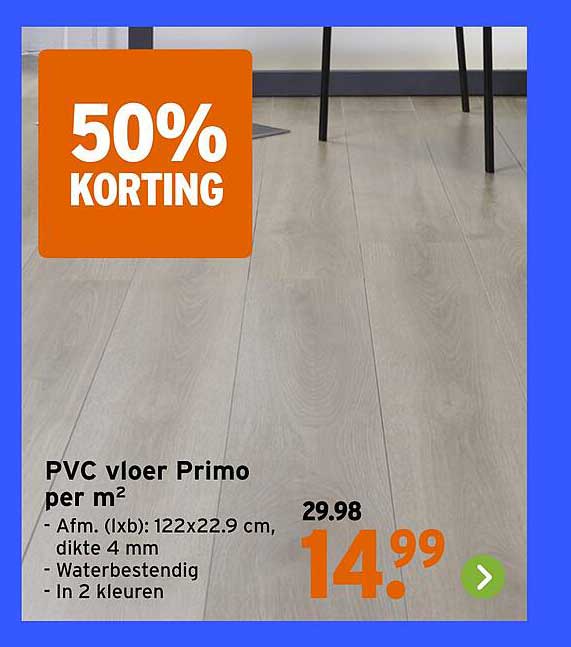 Pvc Vloer Primo Per M 50 Korting Aanbieding Bij GAMMA FolderFeest nl pvc-vloer-primo-per-m-50-korting-aanbieding-bij-gamma-folderfeest-nl