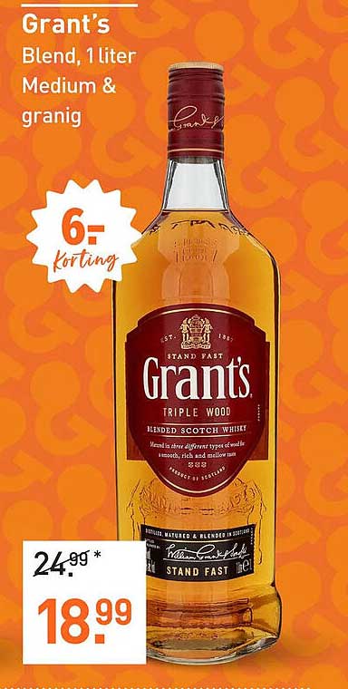 Grant's Blend, 1 liter Medium & granig