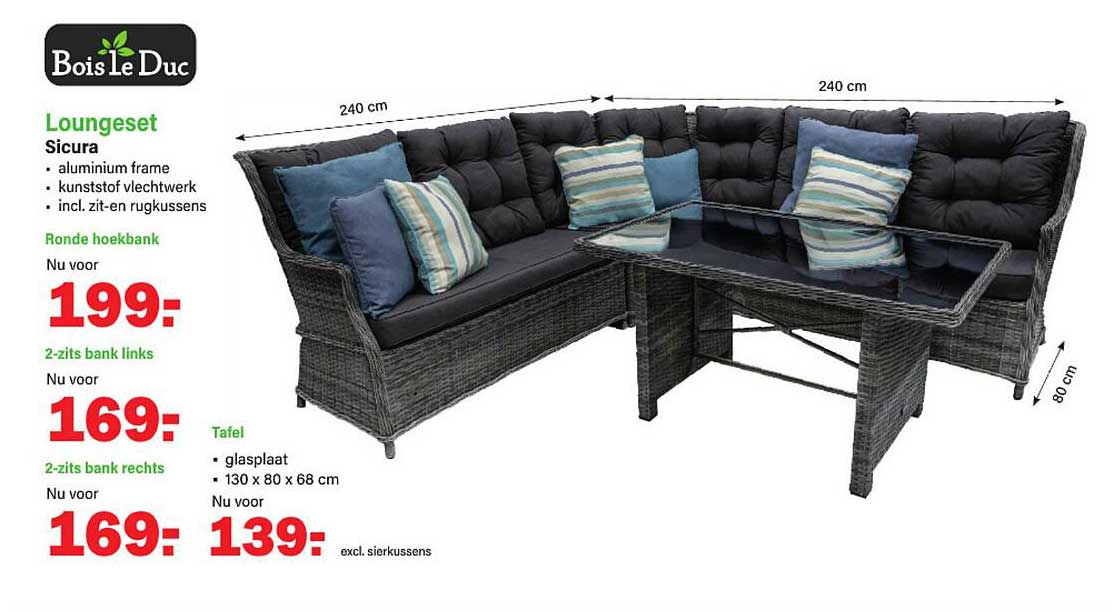 Loungeset Sicura