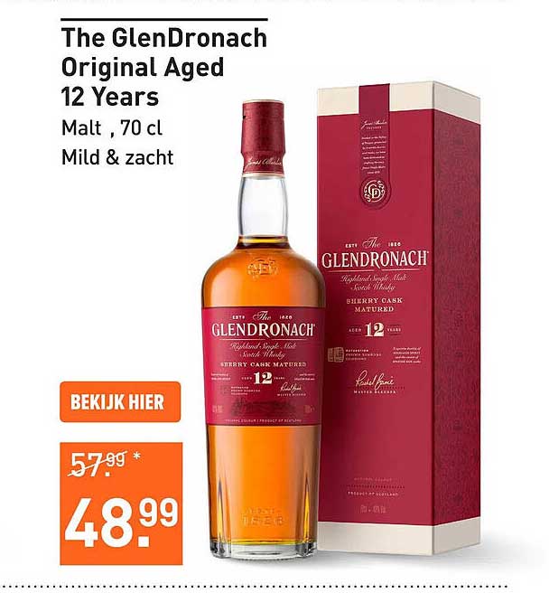The GlenDronach Original Aged 12 Years