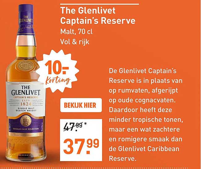 The Glenlivet Captain’s Reserve