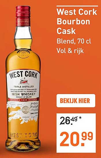 West Cork Bourbon Cask