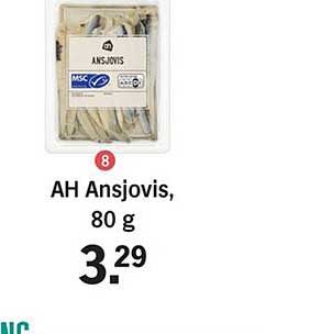 AH Ansjovis, 80 g
