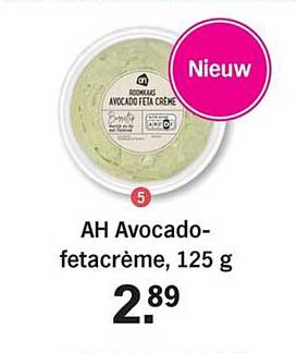 AH Avocado-fetacrème, 125 g