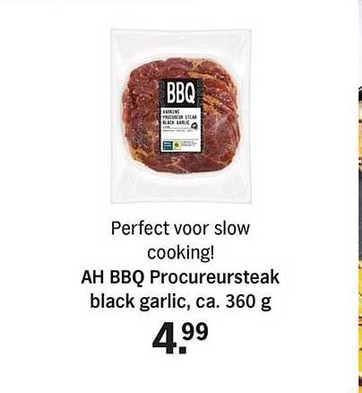 AH BBQ Procureursteak black garlic, ca. 360 g