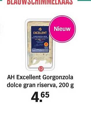 AH Excellent Gorgonzola dolce gran riserva, 200 g
