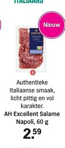 AH Excellent Salame Napoli, 60 g