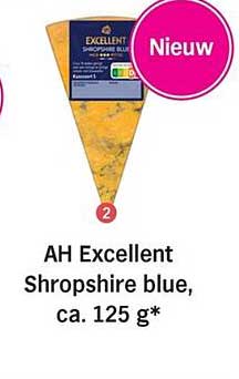 AH Excellent Shropshire blue, ca. 125 g*