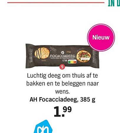 AH Focacciadeeg, 385 g