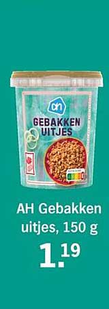 AH Gebakken uitjes, 150 g