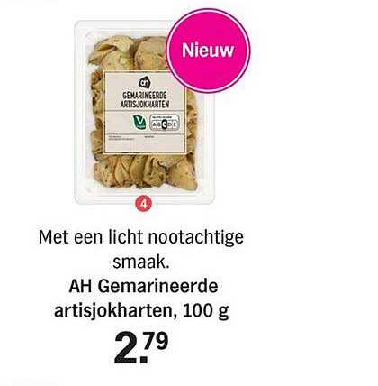 AH Gemarineerde artisjokharten, 100 g