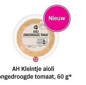 AH Kleintje aioli zongedroogde tomaat, 60 g*