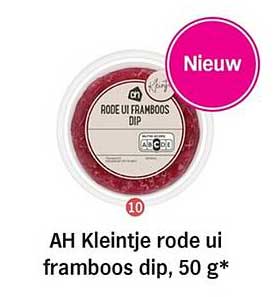 AH Kleintje rode ui framboos dip, 50 g*