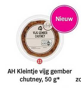 AH Kleintje vijg gember chutney, 50 g*