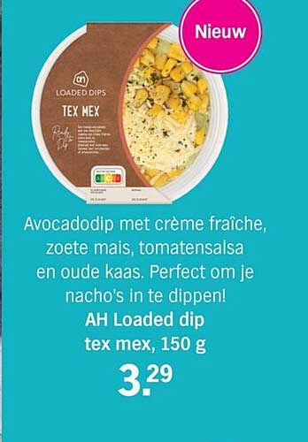 AH Loaded dip tex mex, 150 g