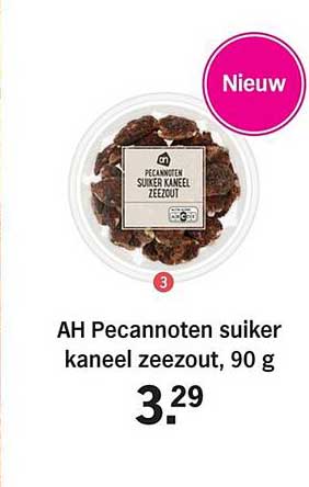 AH Pecannoten suiker kaneel zeezout, 90 g