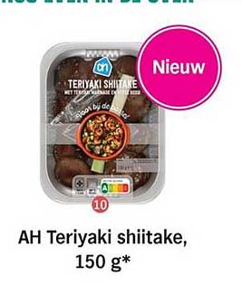 AH Teriyaki shiitake, 150 g*