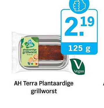 AH Terra Plantaardige grillworst