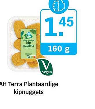 AH Terra Plantaardige kipnuggets
