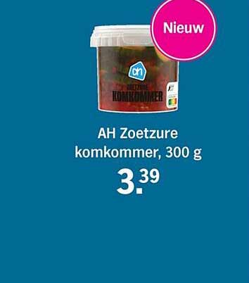 AH Zoetzure komkommer, 300 g