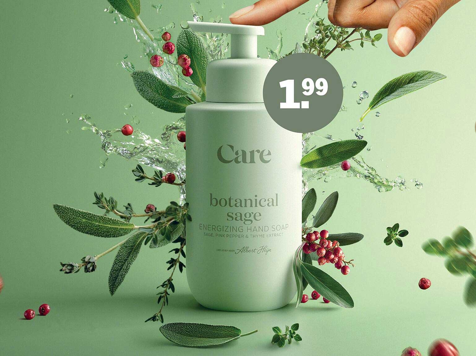 Care botanical sage Energizing hand soap