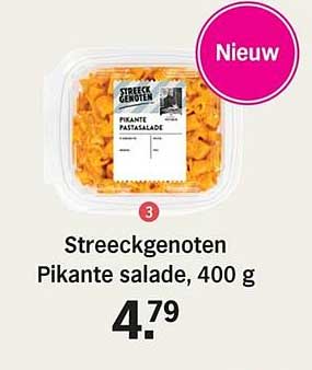 Streeckgenoten Pikante salade, 400 g