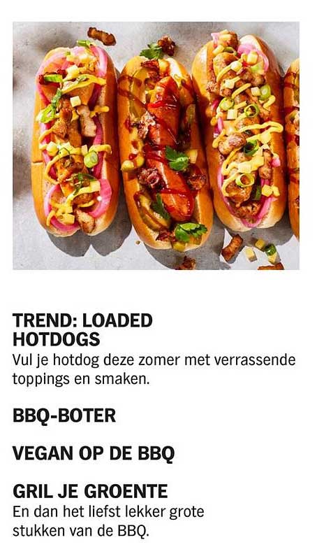 TREND: LOADED HOTDOGS