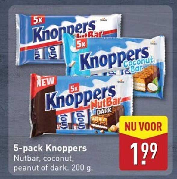 5-pack Knoppers