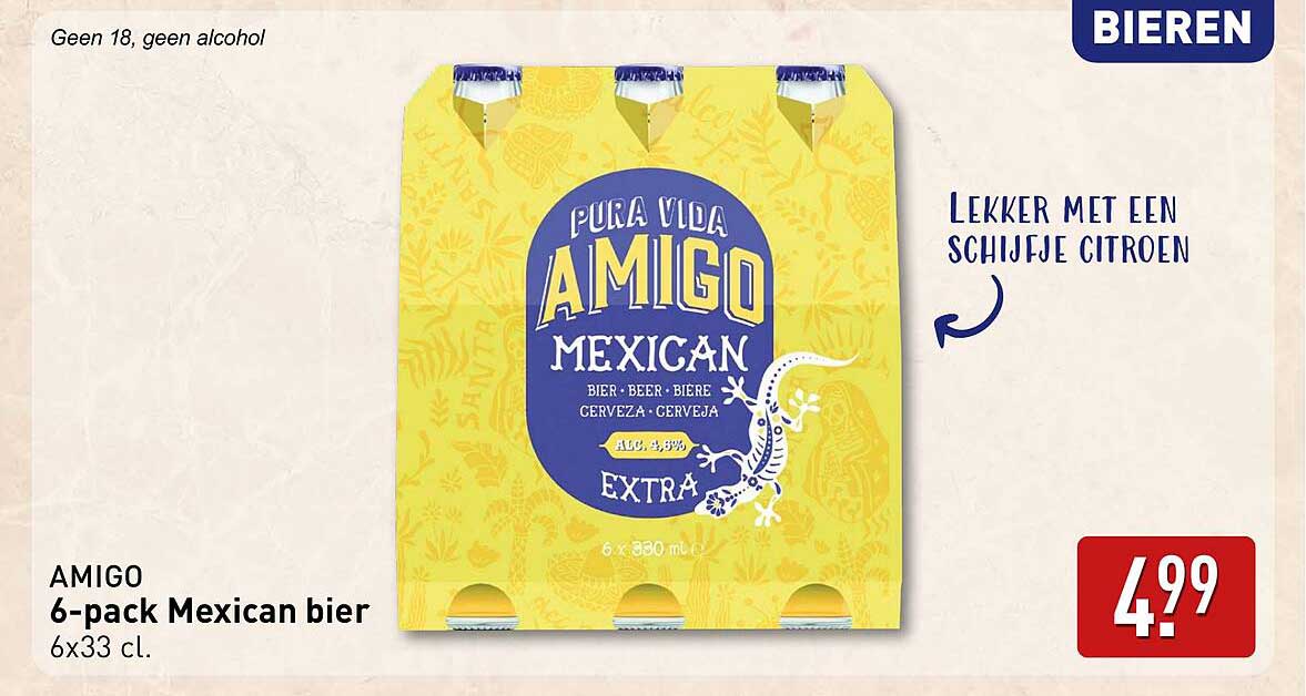 6-pack Mexican bier