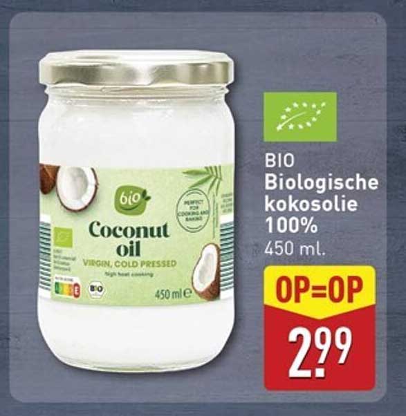 BIO Biologische kokosolie 100% 450 ml