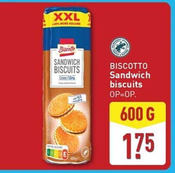 BISCOTTO Sandwich biscuits